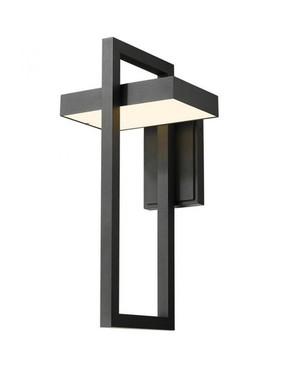 1 Light Outdoor Wall Light (276|566XL-BK-LED)