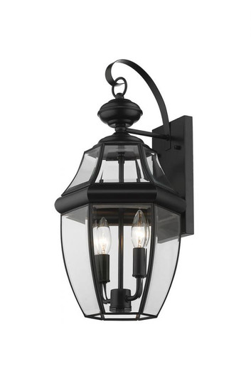 2 Light Outdoor Wall Light (276|580M-BK)