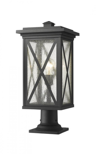 1 Light Outdoor Pier Mounted Fixture (276|583PHBR-533PM-BK)