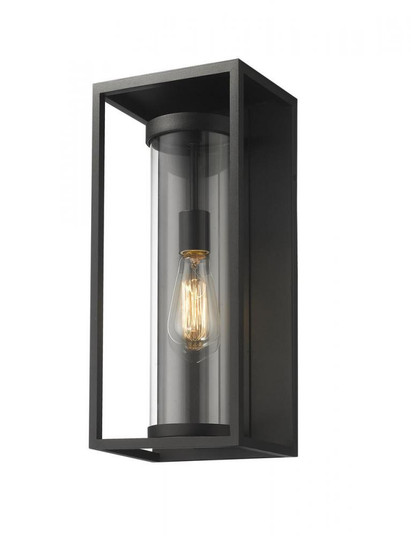 1 Light Outdoor Wall Light (276|584M-BK)