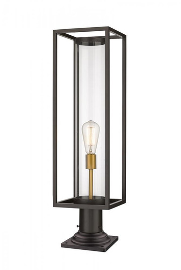 1 Light Outdoor Pier Mounted Fixture (276|584PHBR-533PM-DBZ)
