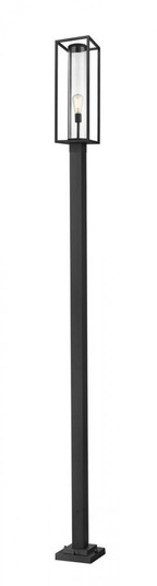1 Light Outdoor Post Mounted Fixture (276|584PHBS-536P-BK)