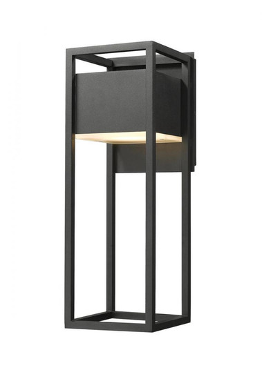 1 Light Outdoor Wall Light (276|585M-BK-LED)