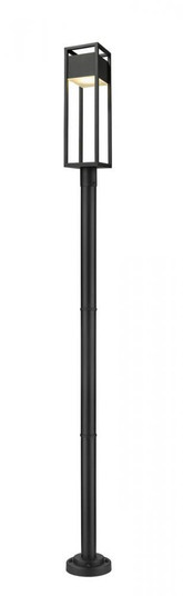 1 Light Outdoor Post Mounted Fixture (276|585PHBR-567P-BK-LED)