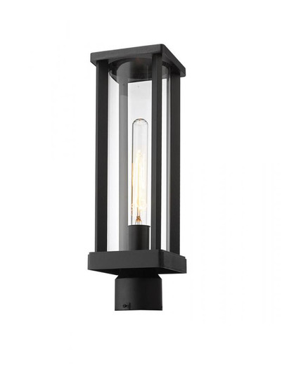 1 Light Outdoor Post Mount Fixture (276|586PHMR-BK)