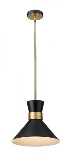 1 Light Pendant (276|728P13-MB-HBR)