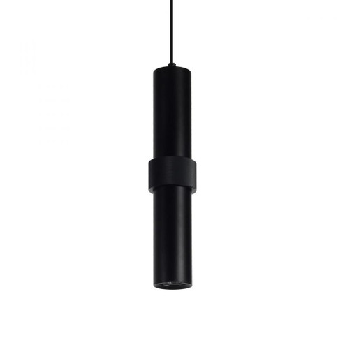 Cicada 15''  Smooth  Pendant in Black and Knurled Black (4450|HF1081-BLK)