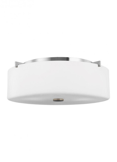 Large Three Light Flush Mount (38|FM312EN3/CH)