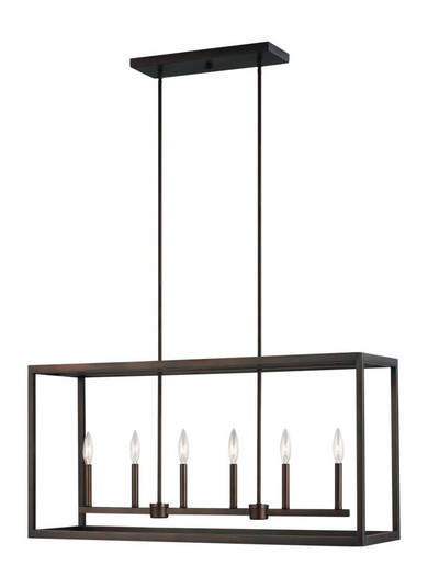 Moffet Street Six Light Island Pendant (38|6634506-710)