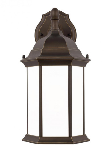 Sevier traditional 1-light outdoor exterior medium downlight outdoor wall lantern sconce in antique (38|8938751-71)