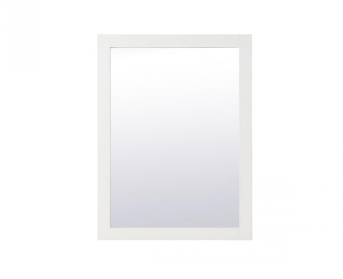 Aqua rectangle vanity mirror 24 inch in White (758|VM22432WH)