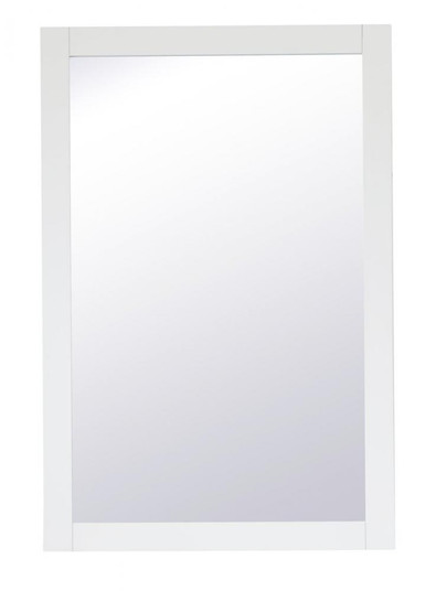 Aqua rectangle vanity mirror 24 inch in White (758|VM22436WH)