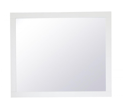 Aqua rectangle vanity mirror 30 inch in White (758|VM23036WH)