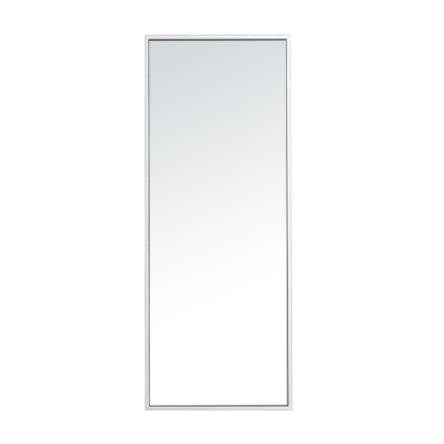 Metal Frame Rectangle Mirror 14 Inch in Silver (758|MR41436S)