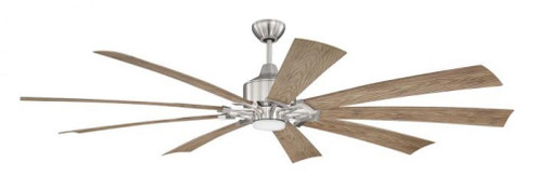 70'' Eastwood in Brushed Polished Nickel w/ Driftwood Blades (20|EAS70BNK9)