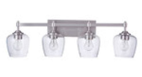 Stellen 4 Light Vanity in Brushed Polished Nickel (20|12430BNK4)