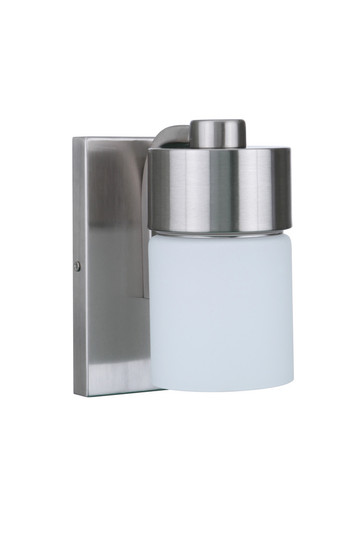 District 1 Light Wall Sconce in Brushed Polished Nickel (20|12305BNK1)