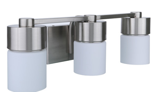 District 3 Light Vanity in Brushed Polished Nickel (20|12322BNK3)