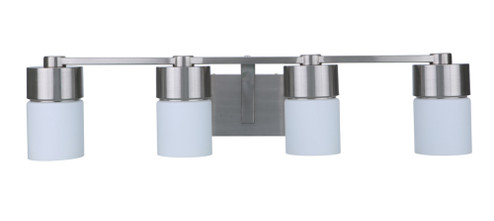 District 4 Light Vanity in Brushed Polished Nickel (20|12331BNK4)