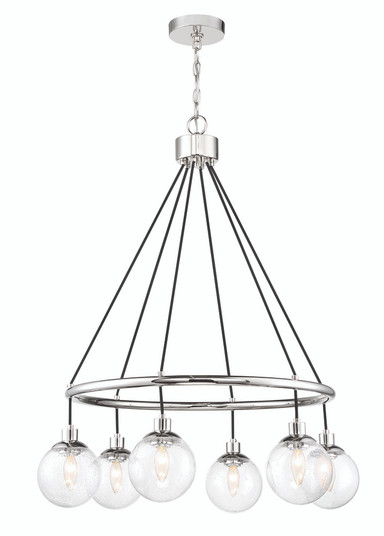 Que 6 Light Chandelier in Chrome (20|53326-CH)