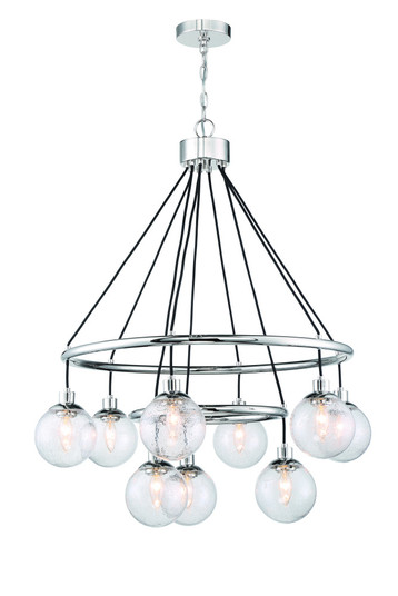 Que 9 Light Chandelier in Chrome (20|53329-CH)