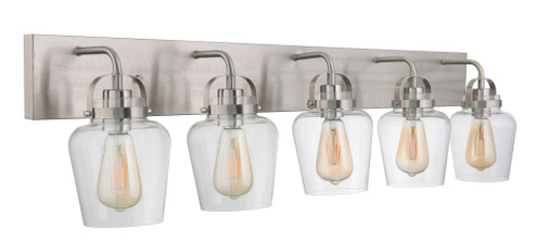 Trystan 5 Light Vanity in Brushed Polished Nickel (20|53505-BNK)