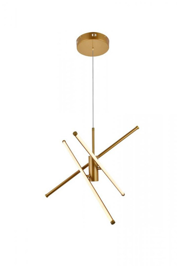 Sonya 3 Light Gold Pendant (758|LD9001D29BR)