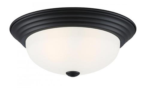 Decorative 2 Light Medium Flushmount (21|1257M-MB-W)