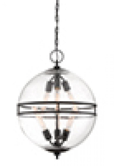 Hollywood Hills 6 Light Pendant (21|D209M-18P-MB)