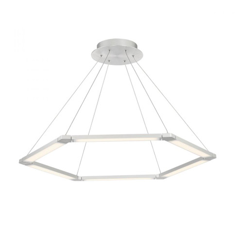 LUNE 32IN HEXAGON PENDANT 3000K (16|PD-14032-AL)