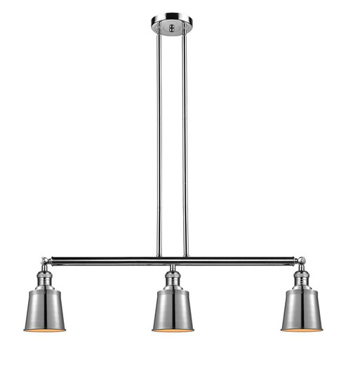 Addison - 3 Light - 38 inch - Polished Nickel - Stem Hung - Island Light (3442|213-PN-M9-LED)