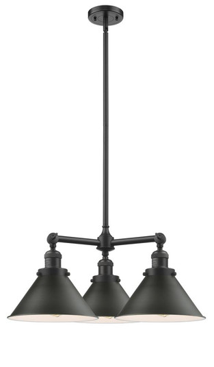 Briarcliff - 3 Light - 24 inch - Oil Rubbed Bronze - Stem Hung - Chandelier (3442|207-OB-M10-LED)