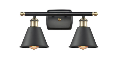 Smithfield - 2 Light - 17 inch - Black Antique Brass - Bath Vanity Light (3442|516-2W-BAB-M8)