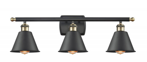 Smithfield - 3 Light - 27 inch - Black Antique Brass - Bath Vanity Light (3442|516-3W-BAB-M8)
