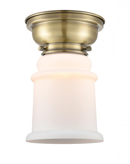 Canton - 1 Light - 6 inch - Antique Brass - Flush Mount (3442|623-1F-AB-G181-LED)