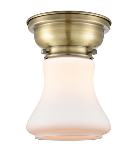 Bellmont - 1 Light - 6 inch - Antique Brass - Flush Mount (3442|623-1F-AB-G191)