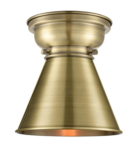 Appalachian - 1 Light - 8 inch - Antique Brass - Flush Mount (3442|623-1F-AB-M13-AB)