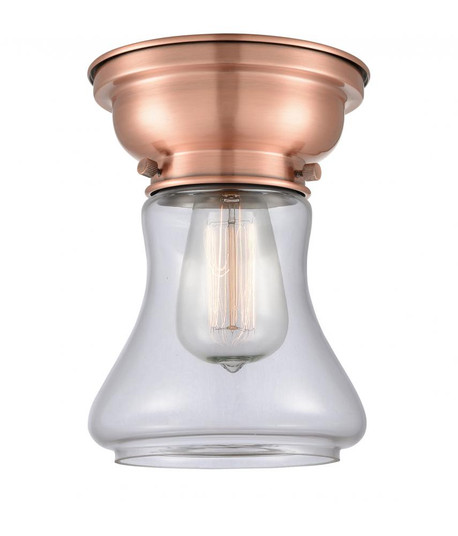 Bellmont - 1 Light - 6 inch - Antique Copper - Flush Mount (3442|623-1F-AC-G192)