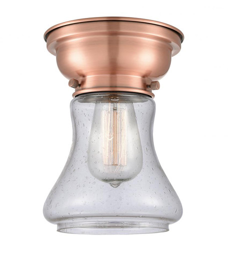 Bellmont - 1 Light - 6 inch - Antique Copper - Flush Mount (3442|623-1F-AC-G194)