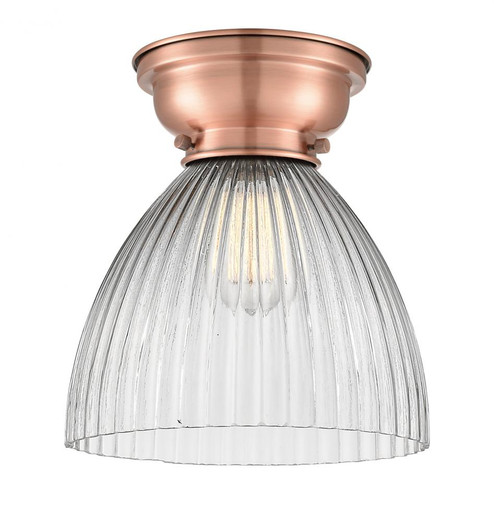 Seneca Falls - 1 Light - 10 inch - Antique Copper - Flush Mount (3442|623-1F-AC-G222)
