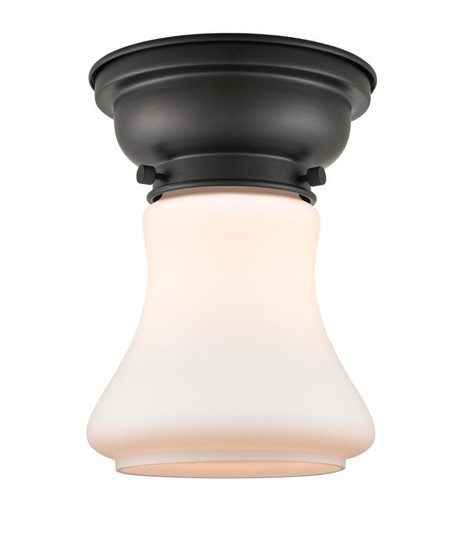 Bellmont - 1 Light - 6 inch - Matte Black - Flush Mount (3442|623-1F-BK-G191-LED)