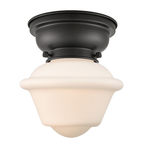 Oxford - 1 Light - 8 inch - Matte Black - Flush Mount (3442|623-1F-BK-G531-LED)