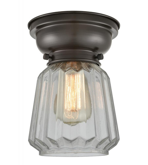 Chatham - 1 Light - 7 inch - Oil Rubbed Bronze - Flush Mount (3442|623-1F-OB-G142-LED)