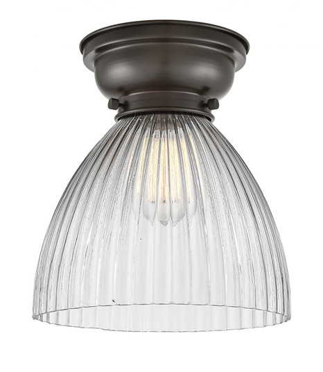 Seneca Falls - 1 Light - 10 inch - Oil Rubbed Bronze - Flush Mount (3442|623-1F-OB-G222-LED)