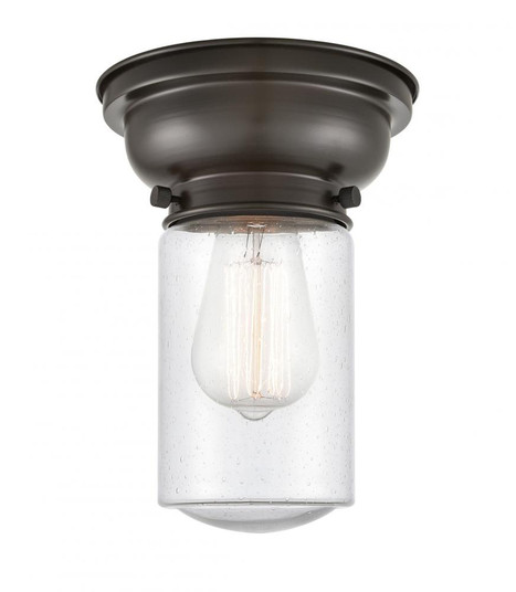 Dover - 1 Light - 6 inch - Oil Rubbed Bronze - Flush Mount (3442|623-1F-OB-G314-LED)