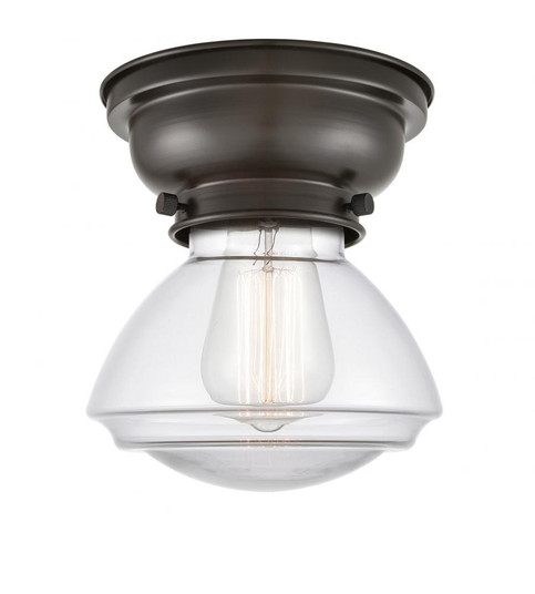 Olean - 1 Light - 7 inch - Oil Rubbed Bronze - Flush Mount (3442|623-1F-OB-G322-LED)