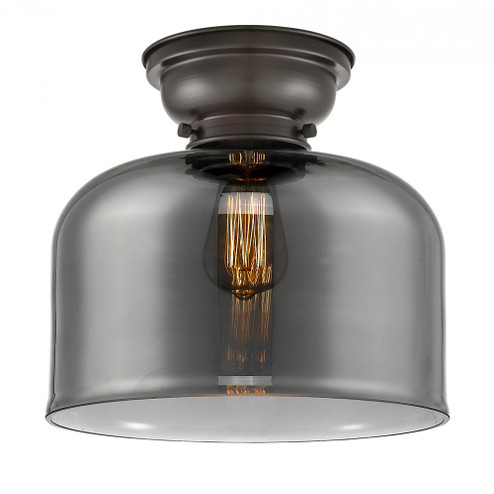 Bell - 1 Light - 12 inch - Oil Rubbed Bronze - Flush Mount (3442|623-1F-OB-G73-L)
