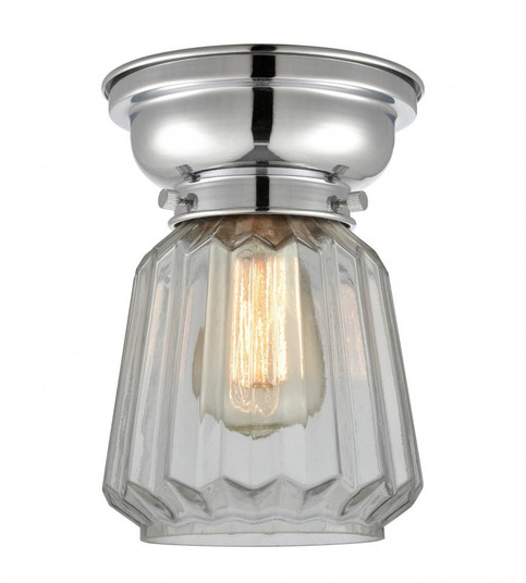 Chatham - 1 Light - 7 inch - Polished Chrome - Flush Mount (3442|623-1F-PC-G142-LED)