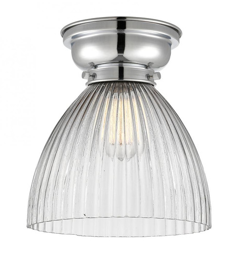 Seneca Falls - 1 Light - 10 inch - Polished Chrome - Flush Mount (3442|623-1F-PC-G222-LED)