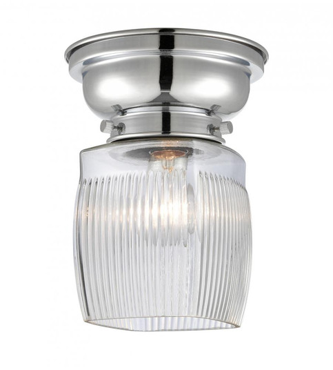 Colton - 1 Light - 6 inch - Polished Chrome - Flush Mount (3442|623-1F-PC-G302-LED)